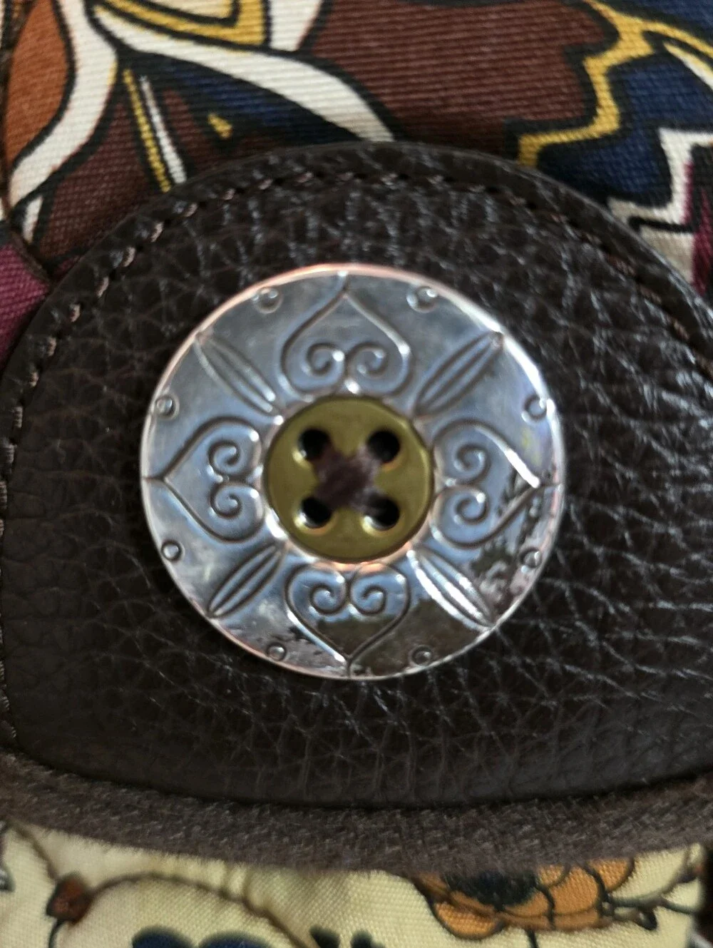 Brighton Printed Fabric Hobo